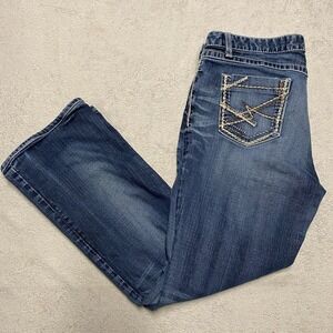 BKE Bootcut Jeans Womens 34x28 Stretch Blue Denim